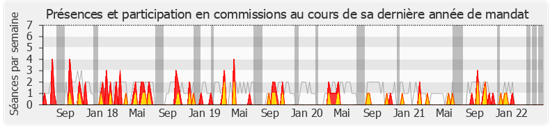 Participation commissions-legislature de Nathalie Bassire