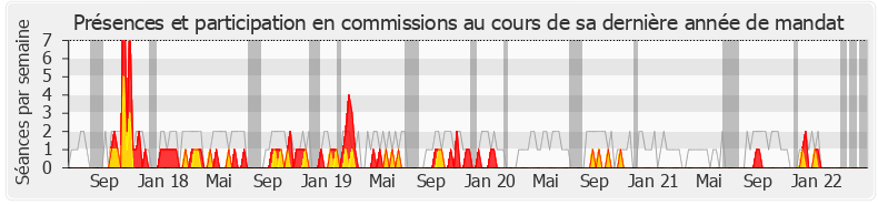 Participation commissions-legislature de Patrick Vignal