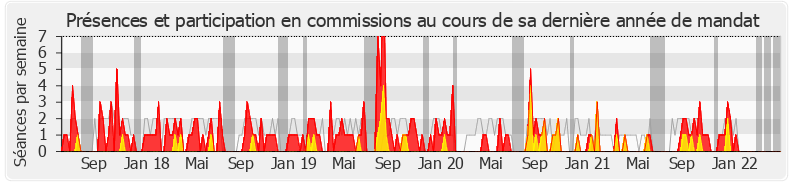 Participation commissions-legislature de Pierre-Alain Raphan