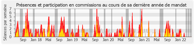 Participation commissions-legislature de Saïd Ahamada