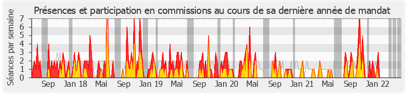 Participation commissions-legislature de Vincent Bru